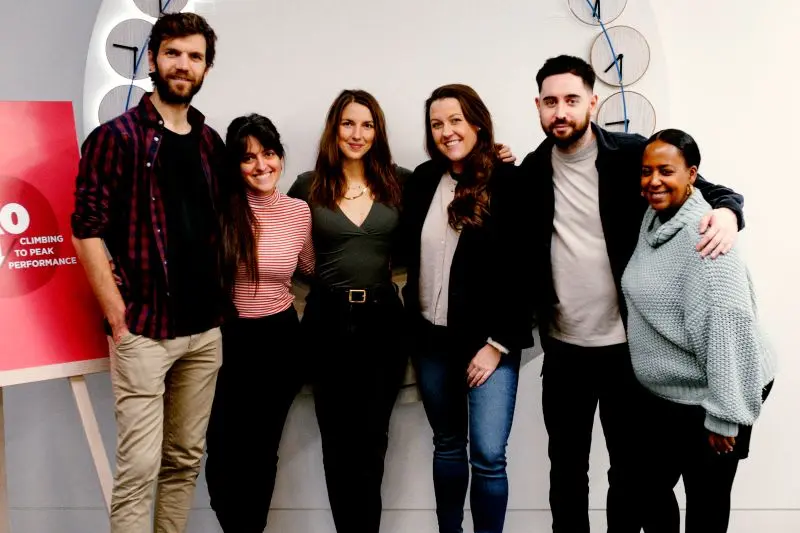 Text and image section